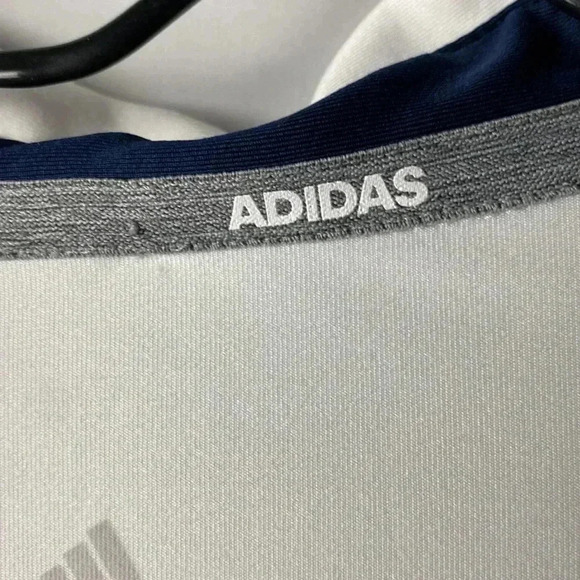 ADIDAS MENS XL POLO ATHLETIC SHIRT POLYESTER SPANDEX BLEND GOOD CLEAN CONDITION - Picture 8 of 12